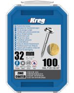 Kreg Pocket-Hole Schroeven 32mm verzinkt (100 st.)