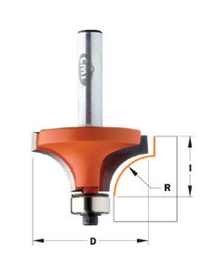 CMT Afrondfrees radius 2 met lager