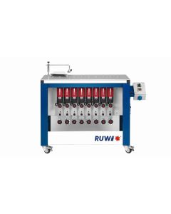 RUWI Type L basis 8 Onderfreesmachine met 8 aandrijving, tafel 1070 x 500 met transportwielen