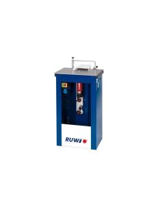 RUWI Type S basis 1 onderfreesmachine met 1 aandrijving, tafel 520 x 430 met transportwielen